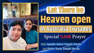 Let There Be Heaven Open in Australia Crusades || ANKUR NARULA MINISTRIES #ANMAustraliaCrusades