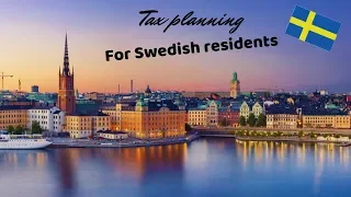 Tax planning for residents of Sweden