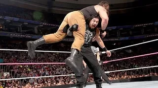 Roman Reigns vs Samoa Joe vs Braun Strowman Raw Full Match|