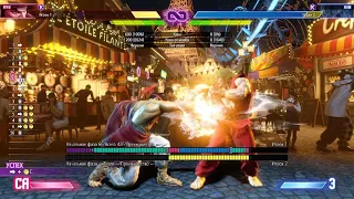 Street Fighter 6 - Ryu Midscreen Safejump Optimal Combo