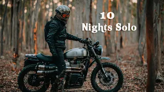 10 Nights Solo Motocamping from my Motorcycle | Relaxing Nature ASMR