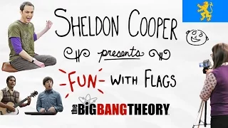 Fun with Flags presented by Sheldon Cooper (All Episodes + Bloopers) The Big Bang Theory