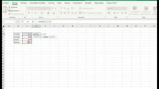 EXCEL - RANK vyhodnocení pořadí