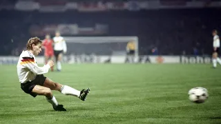 Thomas Haßler vs Red Star Belgrade | 1989 | UEFA Cup R16 | 1 Assist | All Touches & Actions