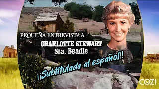 LA FAMILIA INGALLS 50 Aniversario: Entrevista a Charlotte Stewart, la Señorita Beadle, por @CoziTV .