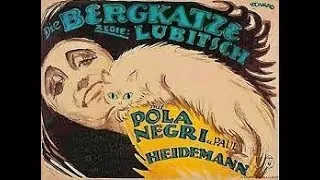 Pola Negri in Ernst Lubitsch's "The Wildcat" (1921) Die Bergkatze
