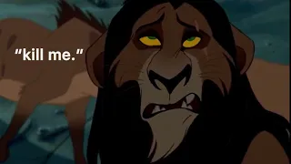 Scar being my favourite character for 12 minutes straight
