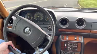 1978 Mercedes-Benz 300D Driving