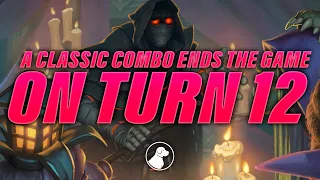 A Classic Combo Ends the Game at Turn 12 | Dogdog Hearthstone Battlegrounds