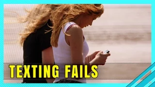 When Texting While Walking Goes Wrong - Funny Accidents and Fails