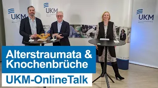 UKM-OnlineTalk | Wenn Knochen müde werden: Osteoporose, Oberschenkelhals- & (altersbedingte) Brüche