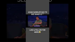 Adam Sandler had to see Shaq’s _____!! #shaq  #Nba #adamsandler #comedy #viral #funny