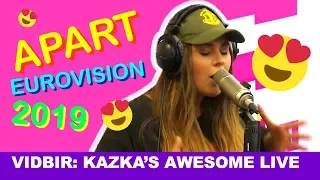 KAZKA — Apart (Live on Hit FM) #vidbir2019 Eurovision