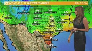 KENS 5 Weather: Windy Wednesday; No rain chances until Tuesday