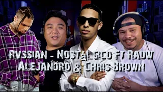 Music Producers REACT to RVSSIAN'S  Nostálgico Ft. Rauw Alejandro & Chris Brown