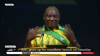 ANC Manifesto Launch | 'This ANC government will not leave anyone behind': Ramaphosa
