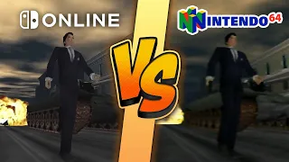 GoldenEye 007 Switch vs. N64 Graphics Comparison