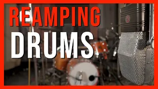 Re-Amping Drums - Using a PA to make drums sound big!