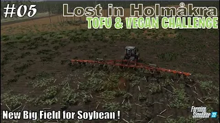 Buying a very big Field for Soybean 🌲 | #05 TOFU & VEGAN in HOLMAKRA | FS22 PS5/HD