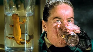 Mrs Trunchbull drinks a newt | Matilda | CLIP