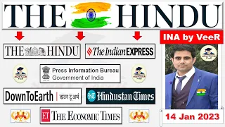 Important News Analysis 14 January 2023 by Veer Talyan | INA, UPSC, IAS, IPS, PSC, Viral Video, SSC