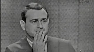 What's My Line? - Shelley Berman; Martin Gabel [panel] (Jul 10, 1960)