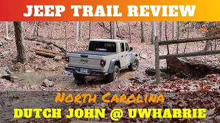 Dutch John Jeep Trail @ Uwharrie National Forest, North Carolina