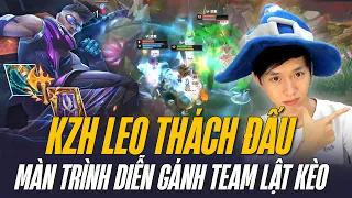 KZH LEO THÁCH ĐẤU MÙA MỚI VÀ MÀN TRÌNH DIỄN GÁNH TEAM LẬT KÈO GAME ĐẤU SIÊU KHÓ VỚI TƯỚNG TỦ LEESIN