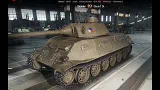 Хороший бой на Чешской СТ  Skoda T-24