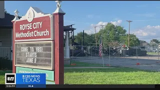 Members of a historic Royse City church reflect on losing their place of worship in a fire