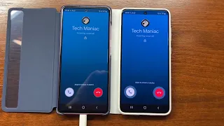 Google Duo App Parallel Calls on Samsung S21 FE and Samsung S20 FE