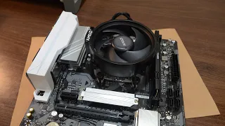 ryzen 7600 stock cooler vs deepcool ag300