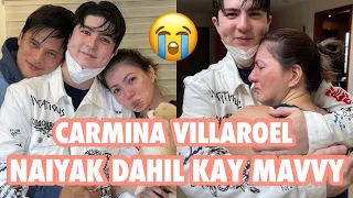 CARMINA VILLAROEL SOBRANG NAIYAK SA PAG ALIS NG ANAK NA SI MAVVY