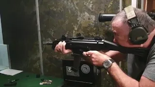 Scorpion 9х21 Стрельба с ДТК MT-Fire 9мм от Tihon