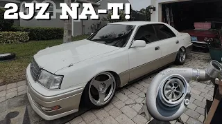 500hp 2JZ NA-T TOYOTA CROWN BUILD BEGINS!