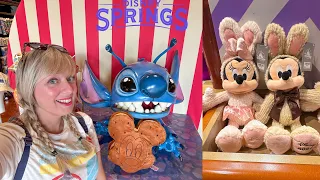 Disney Springs NEW Easter, Valentine's 2024 & More! Pizza Ponte & Music on a Busy Saturday