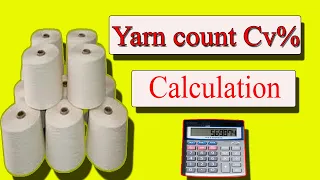 yarn count cv% calculation II SD calculation II CV% calculation easy spinning calculation  spinnin