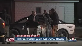 $1,700 seized on night of Deputy Carl Koontz's death has gone missing