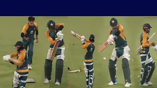 Babar Azam Batting in Training Session at Gaddafi Stadium