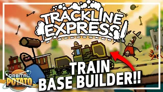 EXCELLENT Survival Train Builder!! - Trackline Express - Automation Roguelike