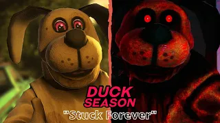 This Game is creepy - Duck Season VR ["Stuck Forever" Ending]