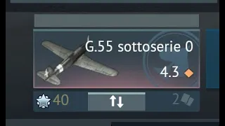 G.55 sottoserie 0 - Air RB in 2022 after BR Boost - ACE (5 Kill) Game! - War Thunder (4K upload)