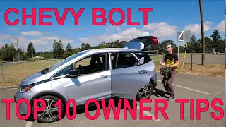 EV Ramblings - Top Ten Chevy Bolt Owner Tips