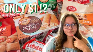 TRYING DOLLAR TREE FOOD | Frozen meals, Random finds + Is it good? Worth it!?