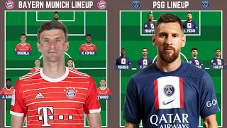 Bayern Munich Vs Paris Saint Germain Head To Head Predicted Lineup UCL Round Of 16 Leg 2