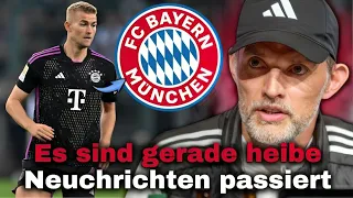 💥Heutige Nachrichten! hat mich überrascht! Nachrichten Vom FC Bayern München