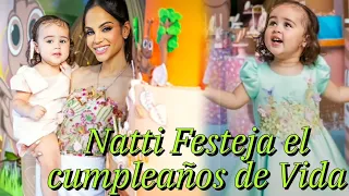 Así Natti Natasha festejó el cumpleaños 2 de su hija Vida Isabelle.