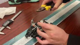 双板固定器如何安装 How to mount ski bindings marker duke pt 16