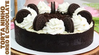 NOT IN THE OVEN, WITHOUT GELATIN: NIDO MILK PIE WITH OREO AND CHOCOLATE | Practice, quick!