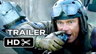 Fury Official Trailer #1 (2014) - Brad Pitt, David Ayer War Movie HD